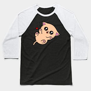 Cut cat Baseball T-Shirt